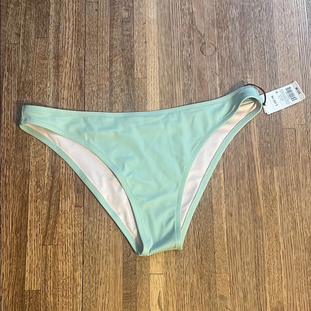 Sage Green Basic Bikini Bottom